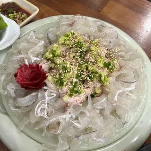 낚시에걸린바다 사진