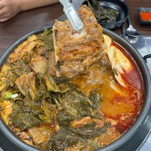 민족감자탕 사진