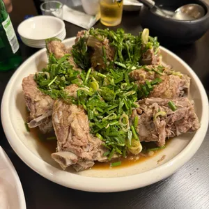 전원 짚불 뼈구이 사진 1