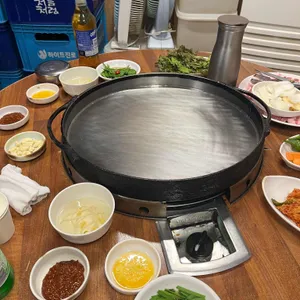 백두산생고기 사진