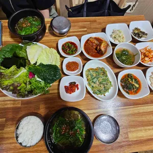 시골쌈밥집 사진