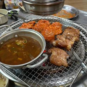 원조숯불닭불고기 사진