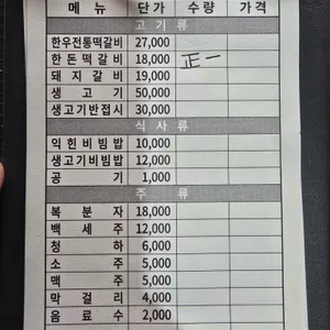 새송정 떡갈비 리뷰 사진