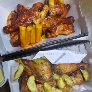 오븐마루치킨 리뷰 사진