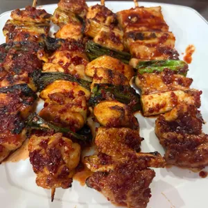 수숯불직화꼬치바베큐 사진