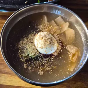 미나리쌈겹살 사진