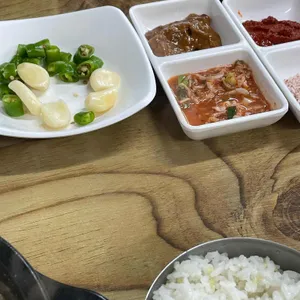 장터마늘순대 사진