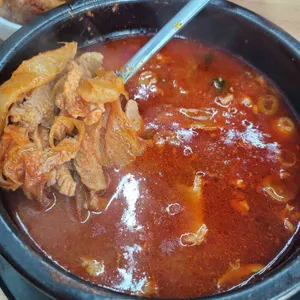 청년감자탕순대국 사진