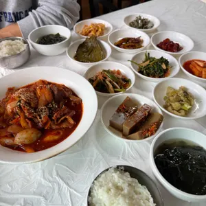 시골밥상 사진