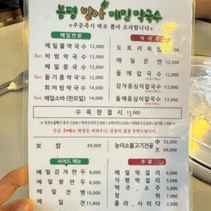 봉평발아메밀막국수 리뷰 사진