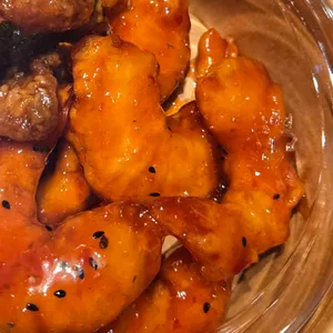 깻잎닭강정 사진