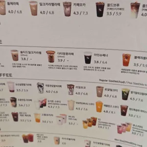 텐퍼센트커피 리뷰 사진