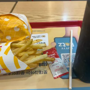 롯데리아 리뷰 사진