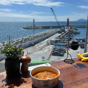 청사포바다라면카페 사진 1
