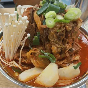 청년감자탕순대국 사진