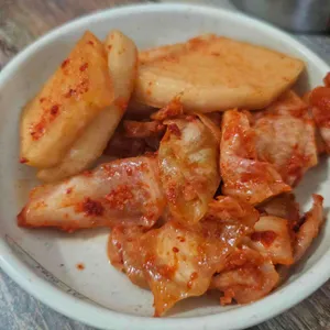 시장칼국수 사진