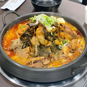 민족감자탕 사진