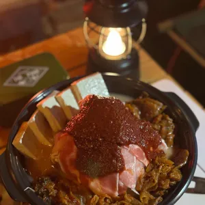 모란술집 캠핑포차 불멍 사진