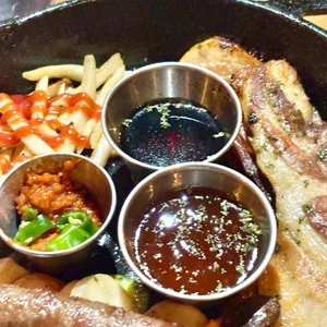 모란술집 캠핑포차 불멍 사진