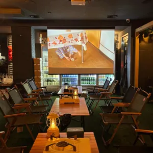 모란술집 캠핑포차 불멍 리뷰 사진