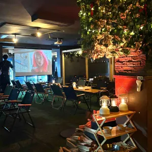 모란술집 캠핑포차 불멍 리뷰 사진