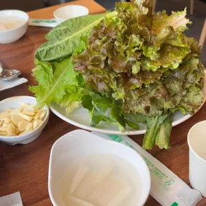 채송쌈밥 사진