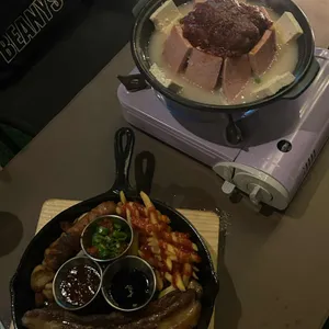 왕십리 술집 캠핑포차 불멍 사진