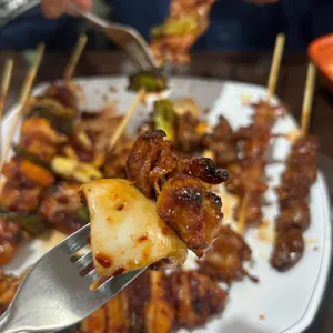 수숯불직화꼬치바베큐 사진