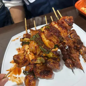 수숯불직화꼬치바베큐 사진