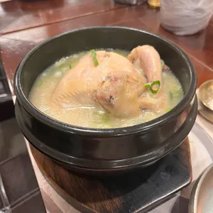 진 전복삼계탕 사진