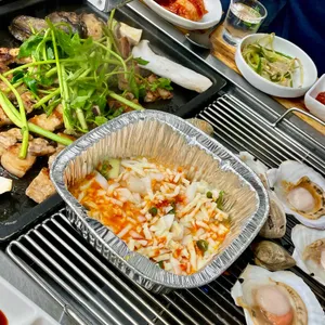 정동진 고기랑조개랑 사진