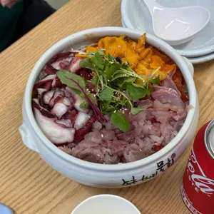 속초 항아리물회 사진