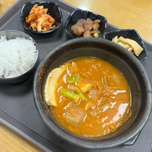 진주휴게소 한식면류코너 사진