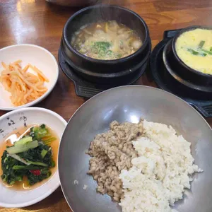 진흥보리밥 사진