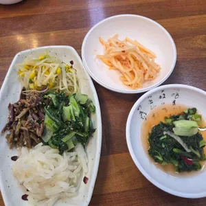 진흥보리밥 사진