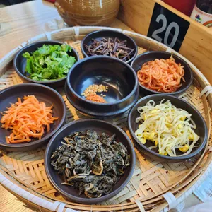 꽃게주는보리밥 사진