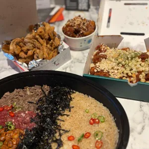 강릉닭강정 사진