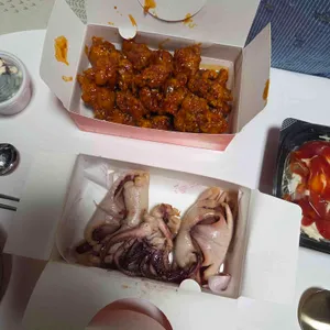 깨통닭 리뷰 사진