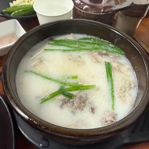 정돈 도마수육 순대국 사진