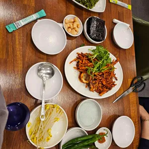 울릉도 오징어 보쌈 사진