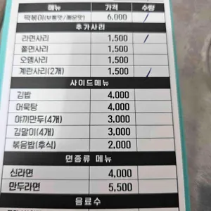 삐삐네분식 리뷰 사진
