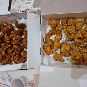 송이닭강정 사진