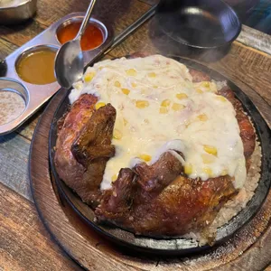 참나무 장작 누룽지 통닭구이 사진 1