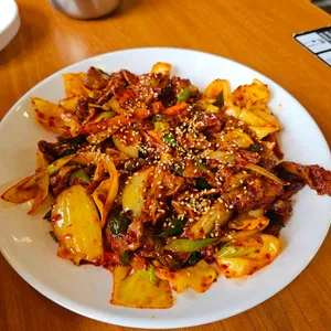 크라운감자탕 사진