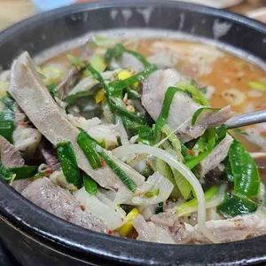 청주순대 사진