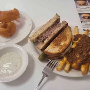 원스타올드패션드햄버거 사진