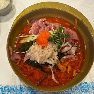 청초수물회 사진