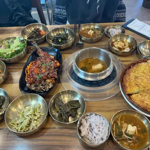 산들애 건강밥상 사진