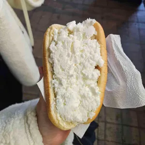 추억의 생크림빵 사진