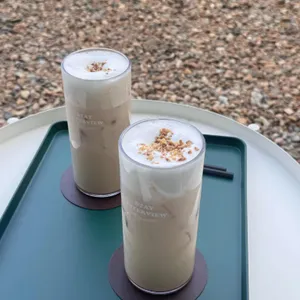 커피 인터뷰 사진